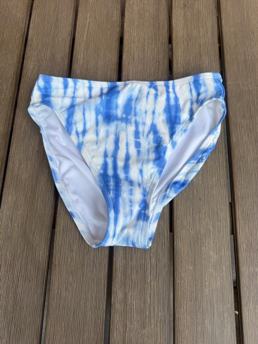 Michael Kors Blue White Tie Dye Bikini Bottoms XS Swimwear